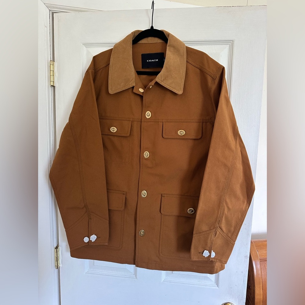 COACH men’s field coat (size large)